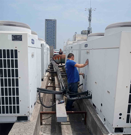 黔东南中央空调制热和不制冷系统维修方法